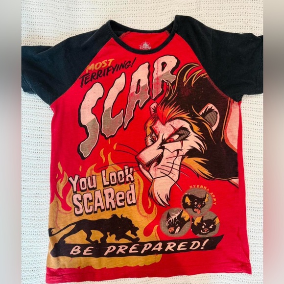 Unisex Vintage Disney Lion King “Scar” Graphic Tee - Picture 1 of 5